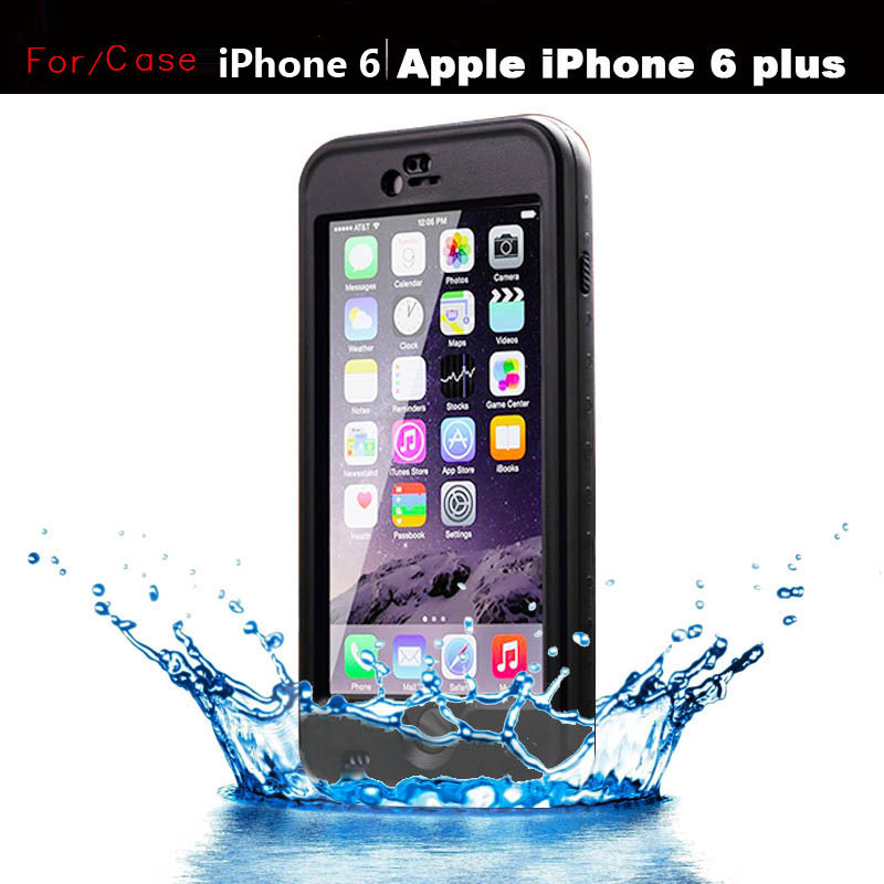 For Apple Iphone 6 6 Plus Case ,shock Proof Waterproof Bags Cover With Fingerprint